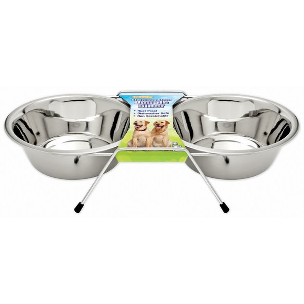 Westminster Pet Products 1.5Qt Ss Dbl Diner Bowl 19464